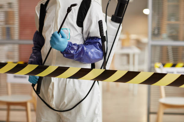 Professional Biohazard technician working in Clayton, NC